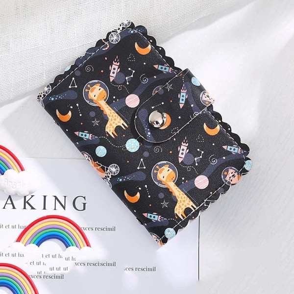 Woman Cute Bank Card Bag Small hasp Multi Card Pockets Casual ID Card Cover Business Card Holder Card Case Book Credit Card Clip