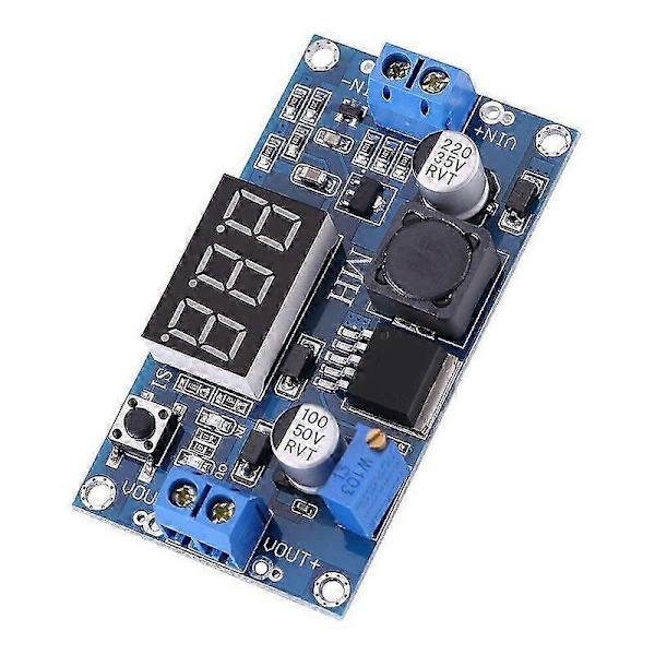 DC Buck Converter LM2596 DC DC Strömmodul LED-Display Strömförsörjning Justerbar