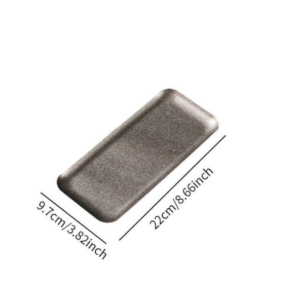 Rektangulär Serveringsbricka, Köksbakplåt, Matbricka, Förvaringsorganisatör (22*9,7cm)