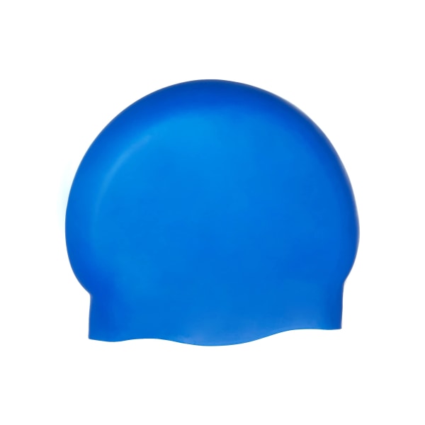 Unisex rynkefri silikone badehætter blå
