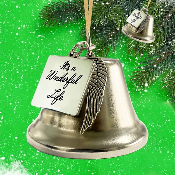 Sølvklokker Julepynt til Klassisk Juletræspynt Gaver.