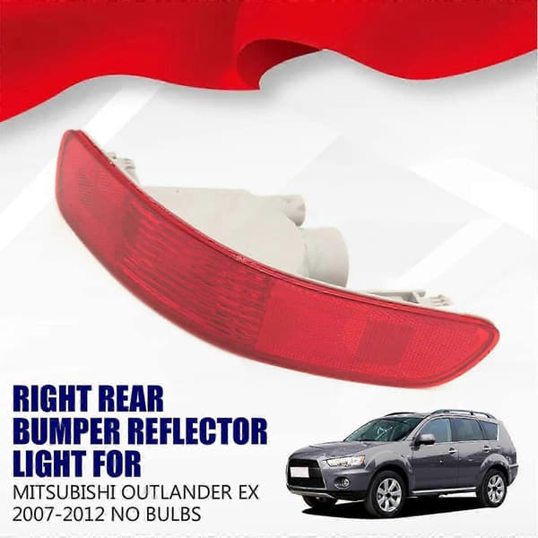 Høyre bakre støtfangerreflektor tåkelys for Mitsubishi Outlander EX 2007-2012
