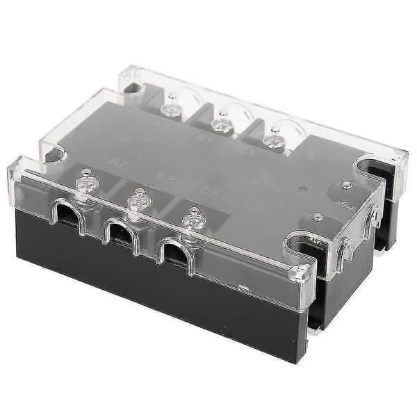 3-faset 40A AC AC Solid State Relæ SSR Input 90-250VAC Belastning 24-480VAC TSR-40AA H