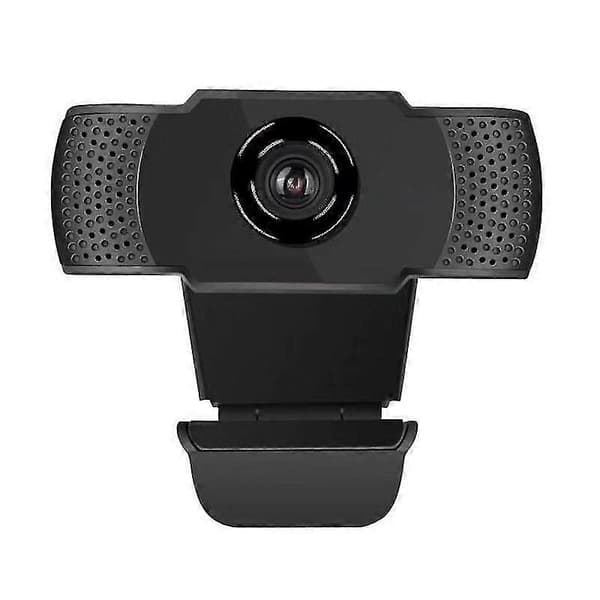 Webcam Indbygget Stereo Mikrofon Pc Kamera Usb Kamera Sort Bærbar 1 Styk