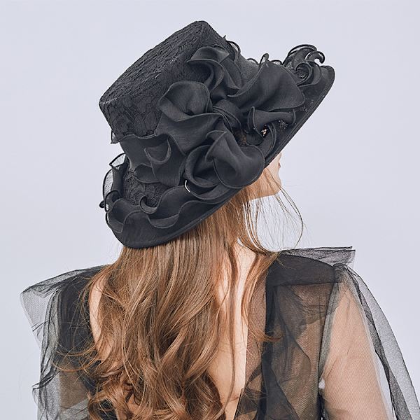 Solhatt Dam Kvinnor Kyrka Bred Brätte Te Party Bröllop Hatt Fancy Derby Fascinator Cap Sommar Utomhus Storbritannien Strandhattar Trucker Hat Hats
