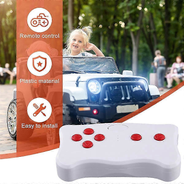 Elektrisk børnebil FCC, 2,4G Bluetooth-controller, reservedele til elektriske børnebiler