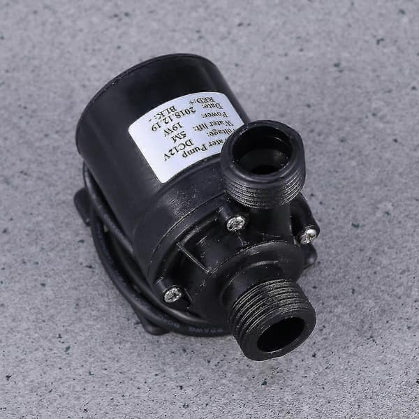 DC 12V Booster Dykpumpe 800L/H 5m til Fontæne Pool Solcellecirkulationssystem Vandcirkulation