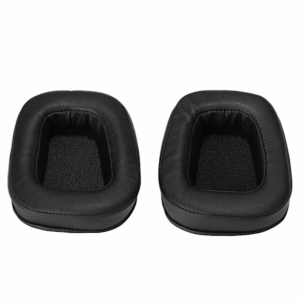 Udskiftning af ørepuder, der er kompatible med Logitech G933 G633 G533 (1 par, sort)