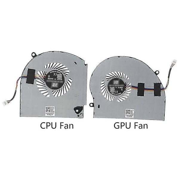 Højhastigheds CPU GPU Køleventilator DC 5v Til Dell Alienware 17 R4 R5 P31e Alw17 17c