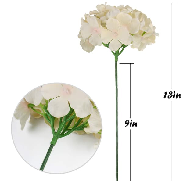 Jouluhydrangea Tekokukat 10 kpl (Samppanja) champagne