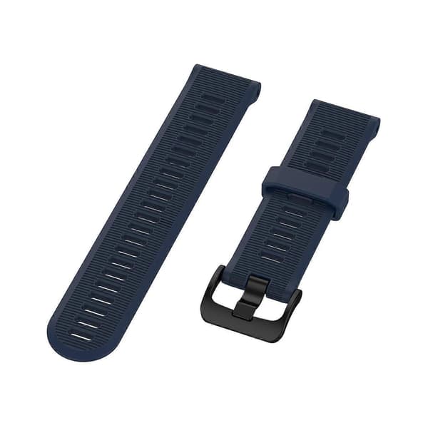 1 kpl Silikoni Älykellon Ranneke Garmin Forerunner 945/935/Fenix 5 - Tumman Sininen