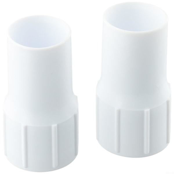 Förpackning med 2 plastmuffar för poolslang - 38 mm