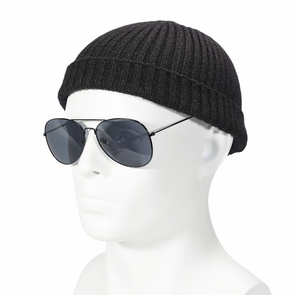 Herre Vinter Strikkede Huer Mode Varm Slouch Beanie Hat