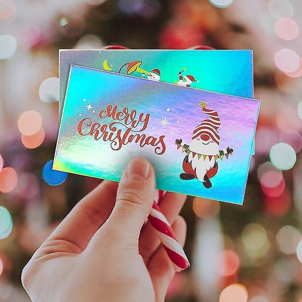 100 st Julkort, kärleksfull julklapp för män kvinnor, God Jul-presenter