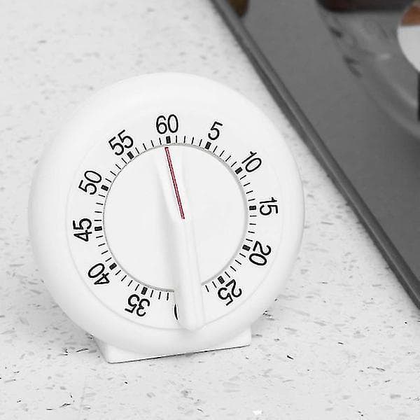 60 minutters rund form timer kjøkken mekanisk teller alarm