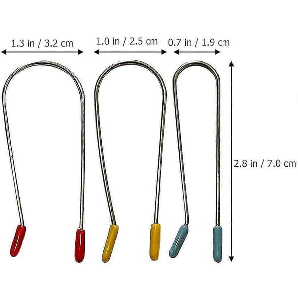24 st Varma Locktångsklämmor Ersättning Varma Rullklämmor Rullar Fäststift För Hemsalong