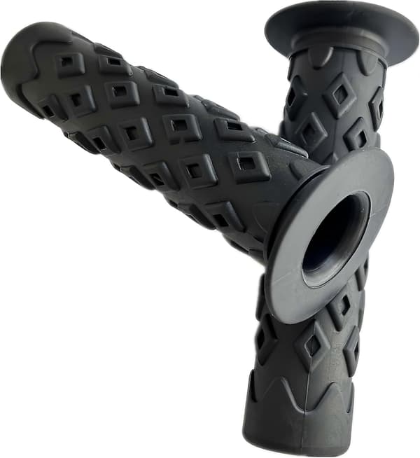 2 stk. cykelgreb, skridsikre, bløde gummibeskyttere