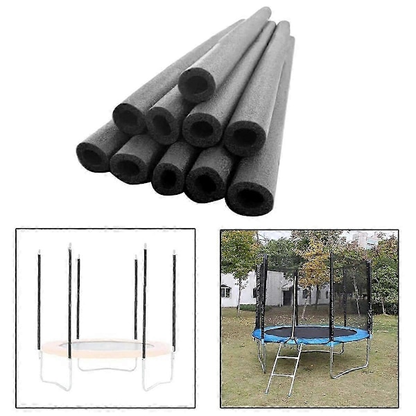 12-pack Trampolinskyddsskumhylsor - Ersättningsvaddering för Trampolinstolpar