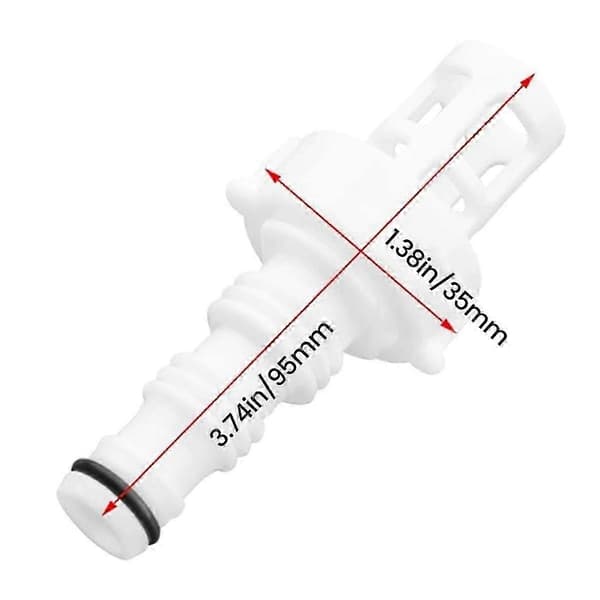 Dräneringsplugg för poolslang, anslutningsdon för poolvattendräneringsventil, adapter kompatibel för Intex-adapter