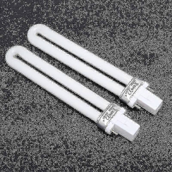 4 st 9W UV-lamprör