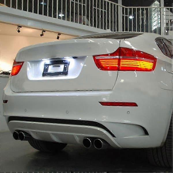 1 par LED nummerpladelys til W124 W201 W202 bilnummerpladelys.