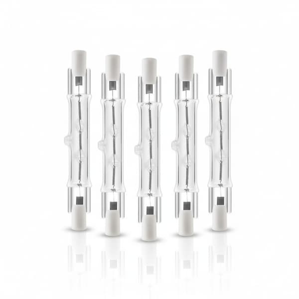 5-pak R7s 118mm 300W 230V – Lineære halogenlamper til stærk belysning
