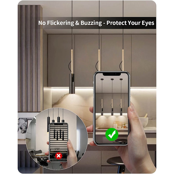 G9 LED 10W, G9 LED-pærer Varm Hvid 2700K AC 220V Pakke med 6