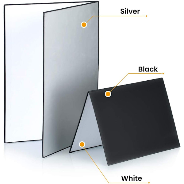 3 i 1 lysreflektor pap (A4 (8,46 x 11,7 tommer))