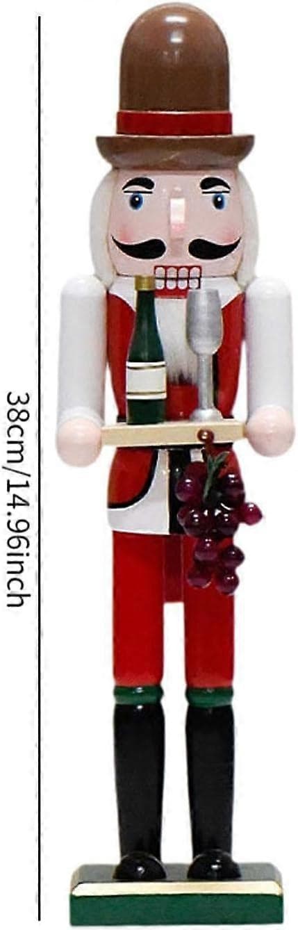 Jule Nøtteknekker, Jule Nøtteknekker, tradisjonelle nøtteknekkerfigurer, festlig julepynt til julekontoret