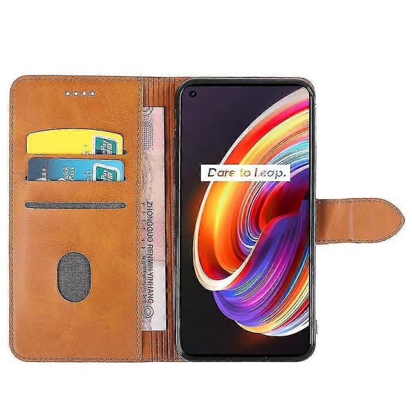 Oppo Realme X7 Pro vasikannahkainen etukiinnitys