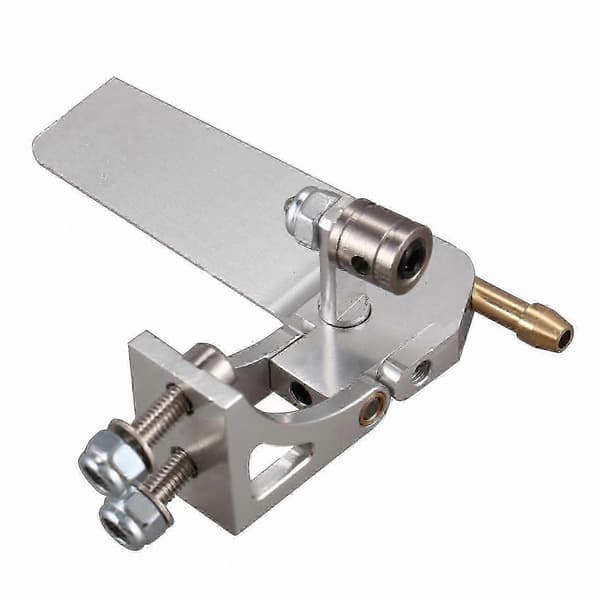 RC Bådrors i aluminiumslegering 52 mm vandabsorberende styring til fjernstyrede både