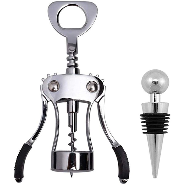 Oppgrader Wing Corkscrew Vinåpner med Vinstoppe