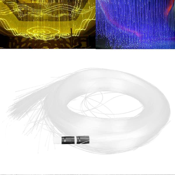 3 meter PMMA Plast Glødende Optisk Fiber Gardin Dekor - 200 stk