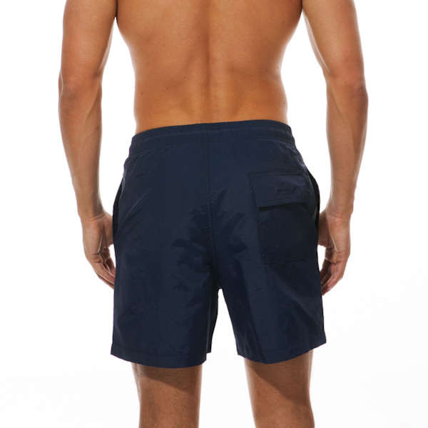 Miesten uimahousut nopeasti kuivuvat verkkokalvot uimashortsit pojat rantahousut musta sininen punainen lauta shorts uimapuvut surffishortsit（L）