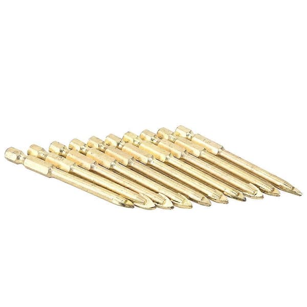 6 mm karbid trekant spydhode borbits sett for keramiske fliser glass tre - 10 stk