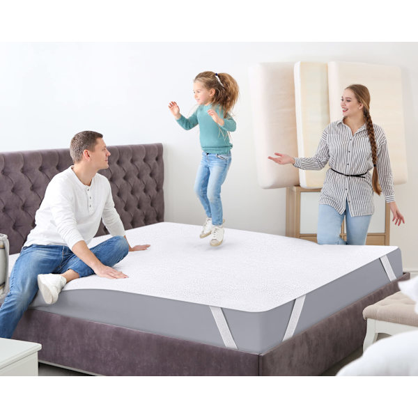 Vuodevaatteet Vedenpitävä patjansuojus 90 x 200 cm 90*200cm