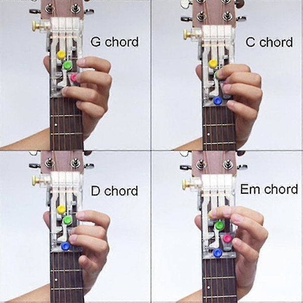 Klassisk Chord Buddy Guitar Learning System Undervisningshjælpemiddel Chordbuddy