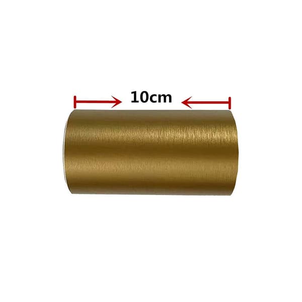 Skrell og lim PVC selvklebende vanntett veggkant (gull)