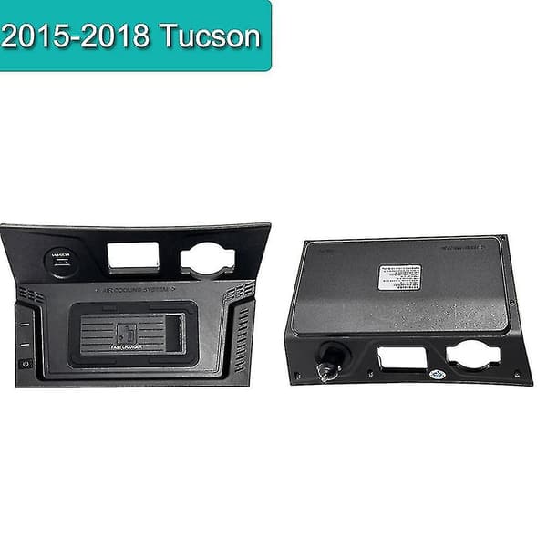 Bil 15w USB Trådløs Lader Telefonpanel For- 2015 2016 2017 2018 Rask Trådløs Ladeplateholder
