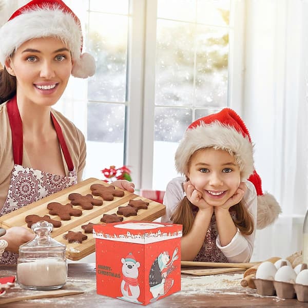 12 st Julklappsaskar Godisaskar Julbordsaskar för Jul