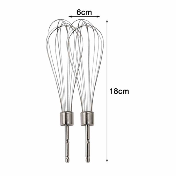 1 par elektriska äggvisptillbehör visp ersättning