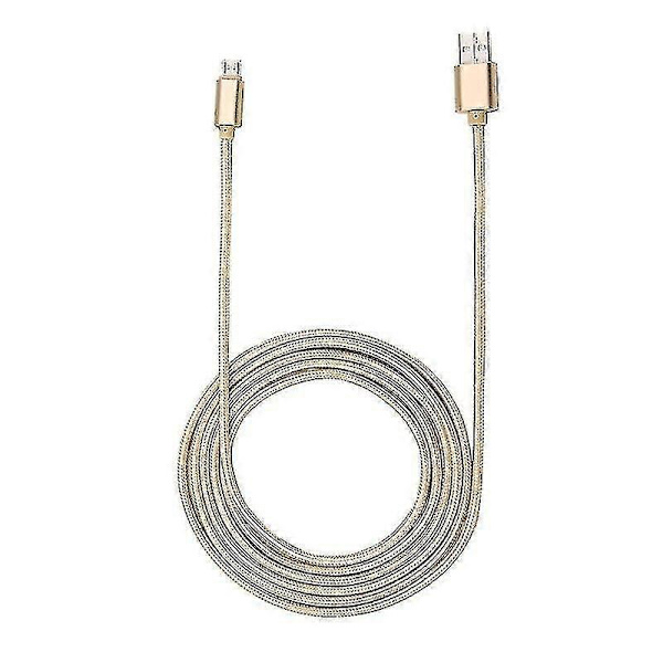 2m Vevd Stil Metallhode 84 Kjerner Micro Usb Til Usb 2.0 Data / Ladekabel, For Samsung / Huawei /