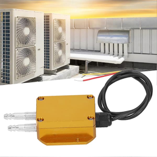 Mikro Differensial Vindtrykk Transmitter Sensor DC24V 4-20mA 0~5Kpa