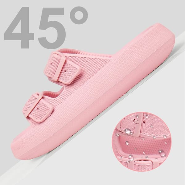Dameslippers Anti Slip Tykke Solet Hurtigtørrende Super Blød (5/6UK)