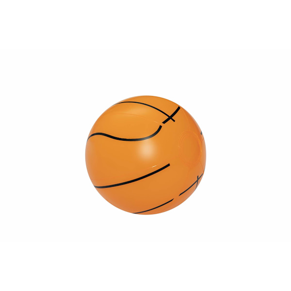 Oppusteligt basketball-svømmesæt, flydende poolspil, orange