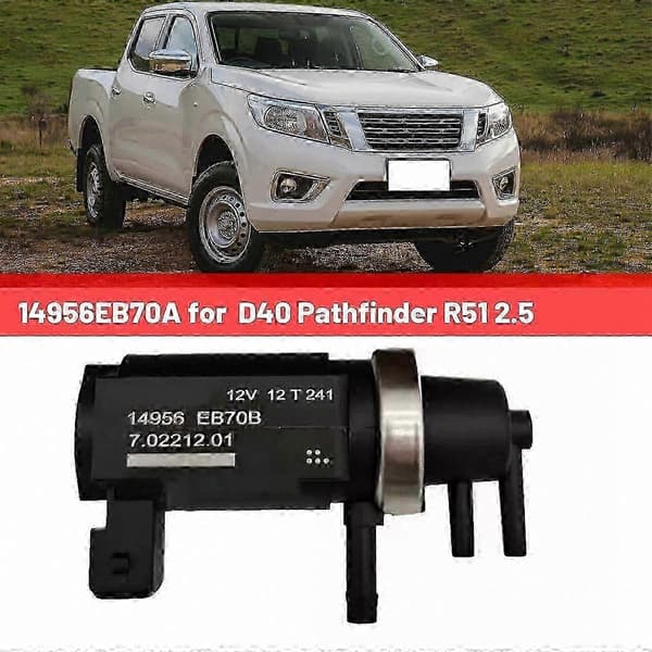 Turbo Vakuum Boost Ventil Sole for Navara D40 R51 2.5L Motor