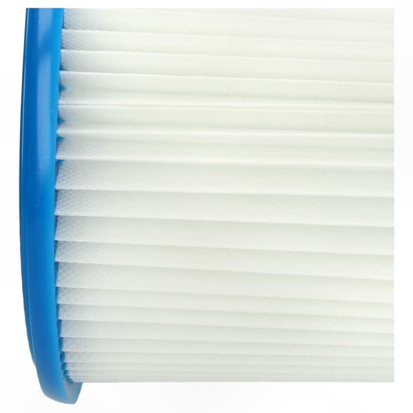 4-pack veckade filter kompatibla med Makita 446 LX VC2010L VC2012L dammsugare patronbyte