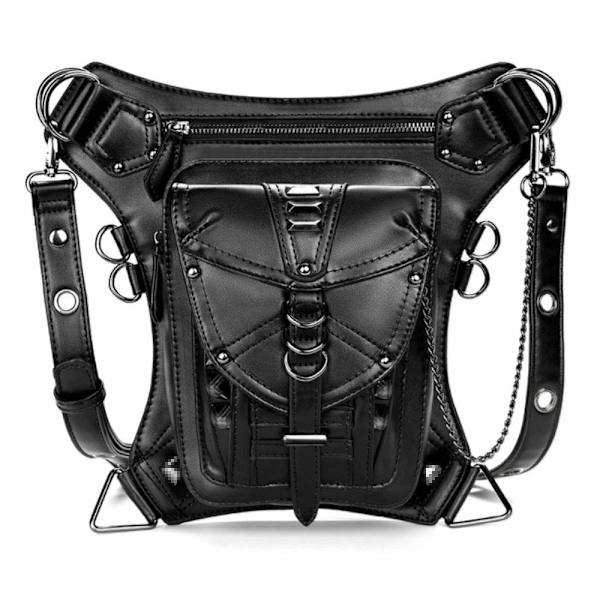 Halloween Vattentät Midjeväska Taktisk Drop Leg Väska Utomhus Cykel Cykling Vandring Fanny Pack Höft/Lår Väska Påse Axel Crossbody Väska