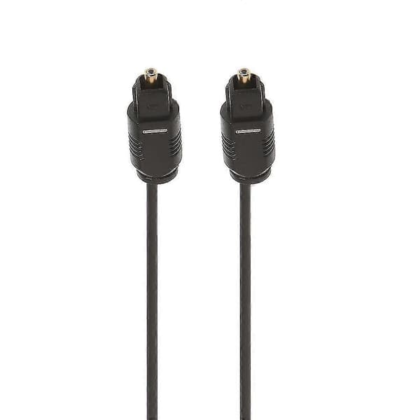 Digitalt optisk lydkabel til Toslink Spdif Dvd Cd 0,5m 1m 1,5m 1,8m 3m 5m 8m 10m 12m 15m 20m 25m 30m