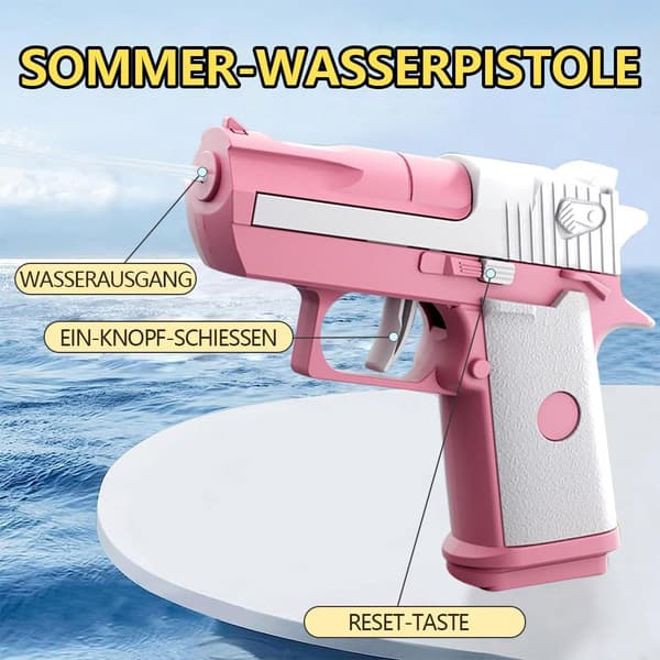 Mini vattenpistol i plast från Pieces för barn, sommarleksak